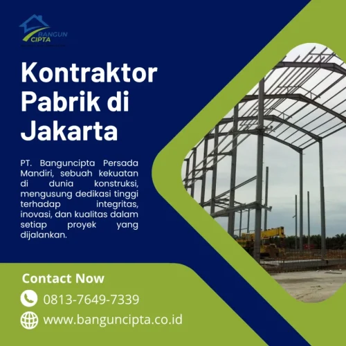 Kontraktor Pabrik di Jakarta